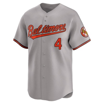 Men's Baltimore Orioles Earl Weaver Gray Road Jersey - Limited