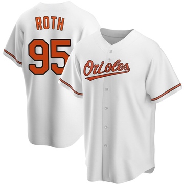 Men's Baltimore Orioles Houston Roth White Home Jersey - Replica