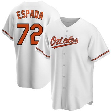 Men's Baltimore Orioles Jose Espada White Home Jersey - Replica