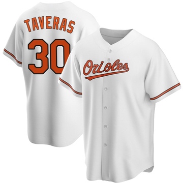 Men's Baltimore Orioles Leody Taveras White Home Jersey - Replica