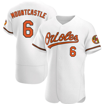 Men's Baltimore Orioles Ryan Mountcastle White Home Jersey - Authentic