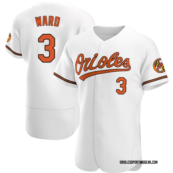 Men's Baltimore Orioles Taylor Ward White Home Jersey - Authentic