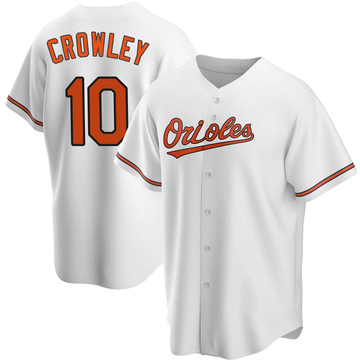 Men's Baltimore Orioles Terry Crowley White Home Jersey - Replica