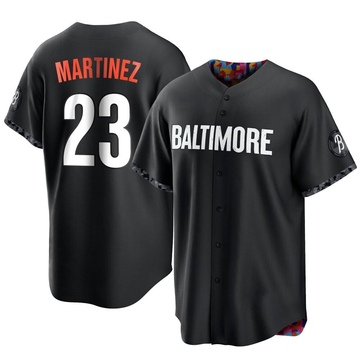 Men's Baltimore Orioles Tippy Martinez Black 2023 City Connect Jersey - Replica