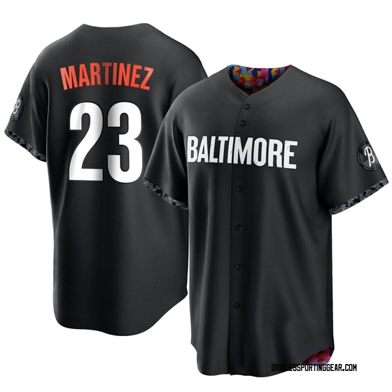 Men's Baltimore Orioles Tippy Martinez Black 2023 City Connect Jersey - Replica