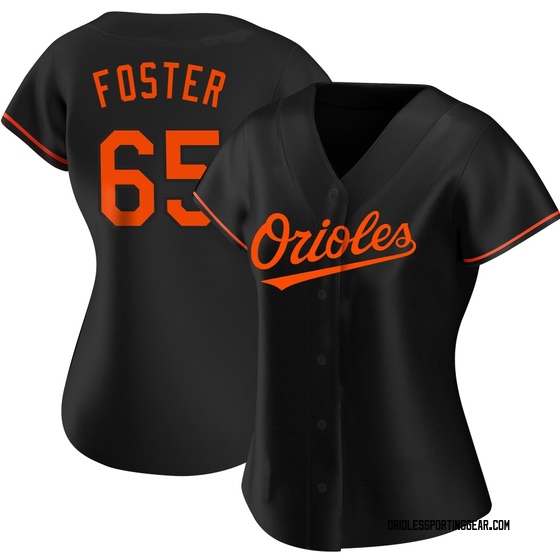 Women's Baltimore Orioles Cameron Foster Black Alternate Jersey - Authentic