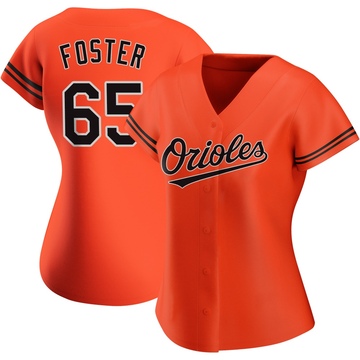 Women's Baltimore Orioles Cameron Foster Orange Alternate Jersey - Replica