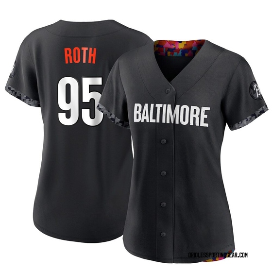 Women's Baltimore Orioles Houston Roth Black 2023 City Connect Jersey - Replica