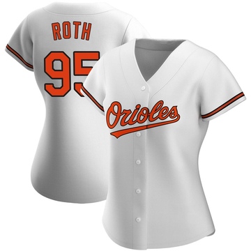 Women's Baltimore Orioles Houston Roth White Home Jersey - Replica