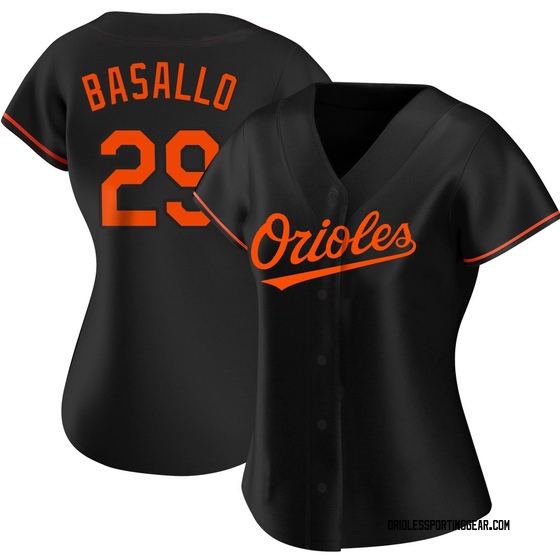 Women's Baltimore Orioles Samuel Basallo Black Alternate Jersey - Replica