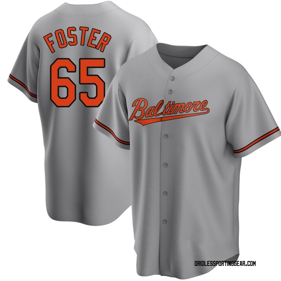 Youth Baltimore Orioles Cameron Foster Gray Road Jersey - Replica