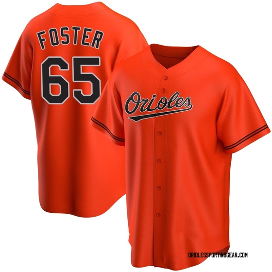Youth Baltimore Orioles Cameron Foster Orange Alternate Jersey - Replica