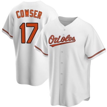 Youth Baltimore Orioles Colton Cowser White Home Jersey - Replica