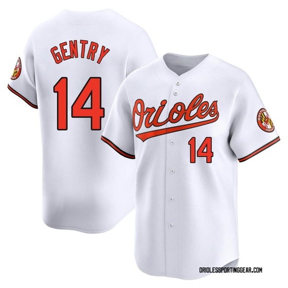 Youth Baltimore Orioles Craig Gentry White Home Jersey - Limited