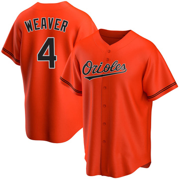 Youth Baltimore Orioles Earl Weaver Orange Alternate Jersey - Replica