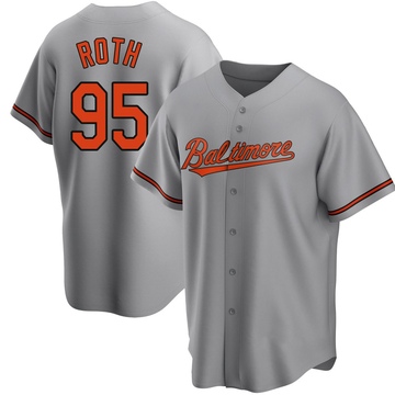 Youth Baltimore Orioles Houston Roth Gray Road Jersey - Replica