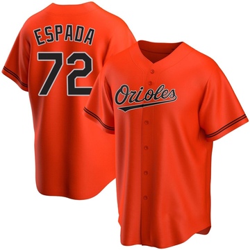 Youth Baltimore Orioles Jose Espada Orange Alternate Jersey - Replica