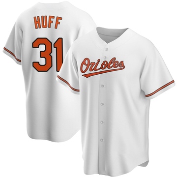 Youth Baltimore Orioles Sam Huff White Home Jersey - Replica