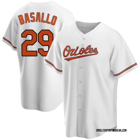 Youth Baltimore Orioles Samuel Basallo White Home Jersey - Replica
