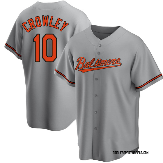 Youth Baltimore Orioles Terry Crowley Gray Road Jersey - Replica
